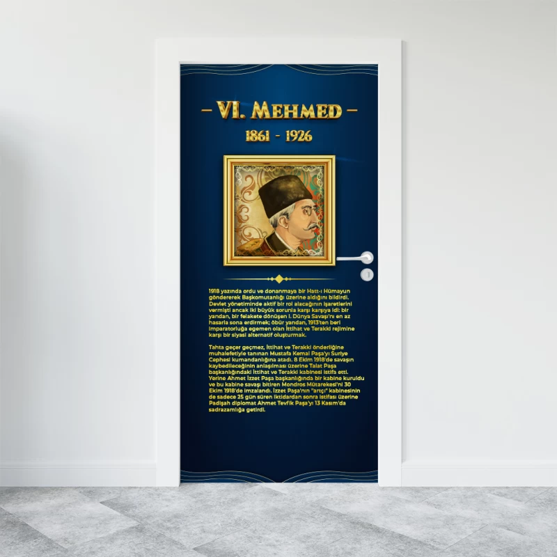 6. Mehmed Kapı Giydirme