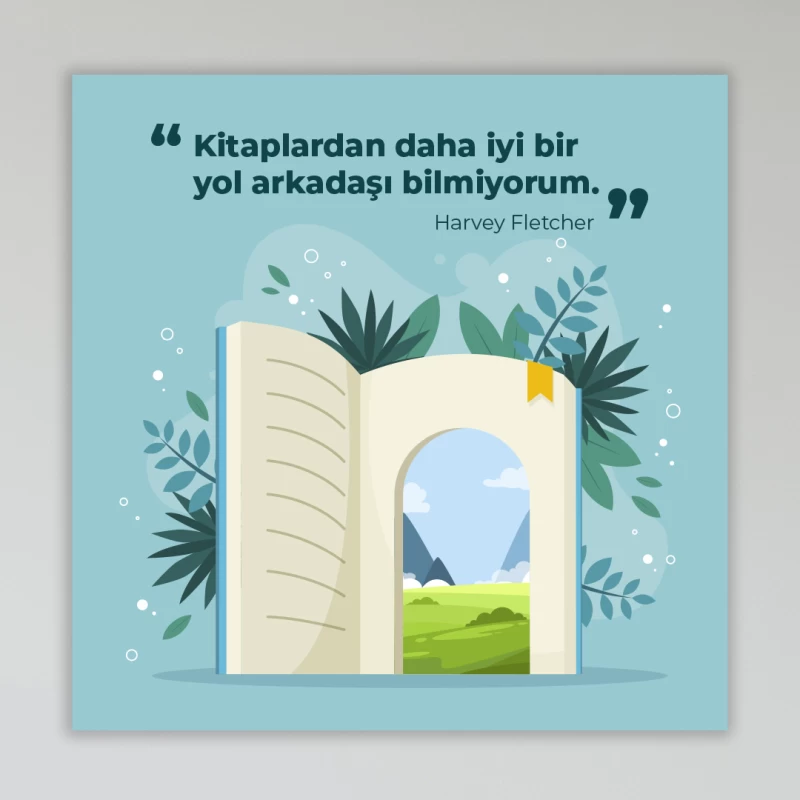 Kitap Okuma Okul Posteri -03