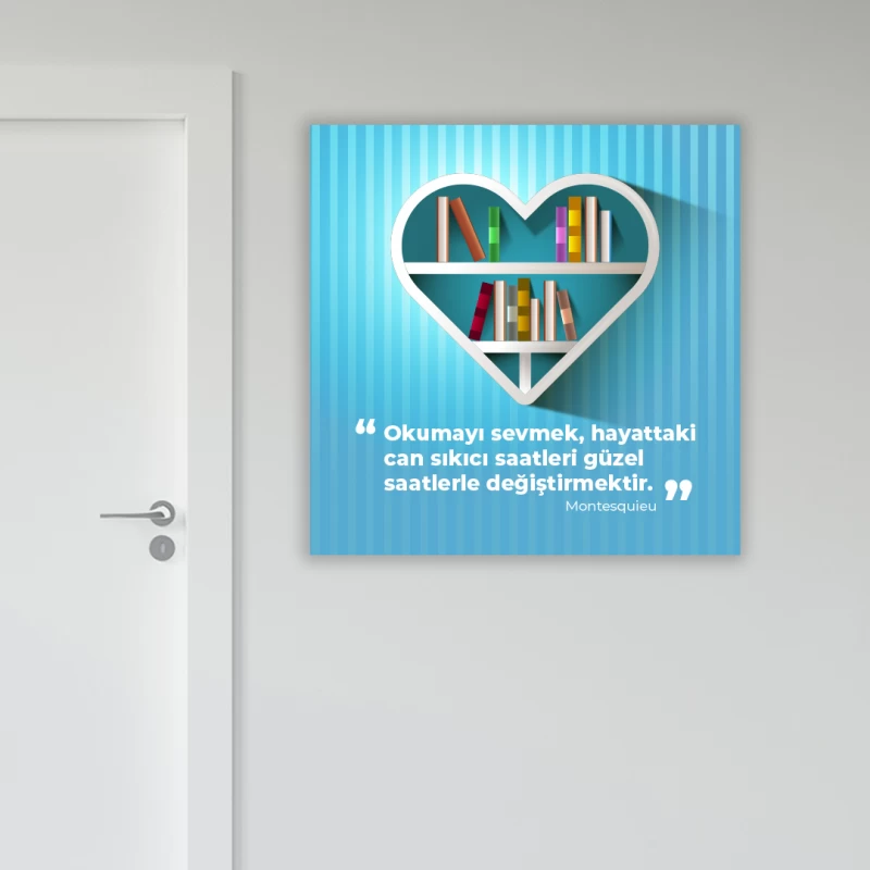 Kitap Okuma Okul Posteri -07