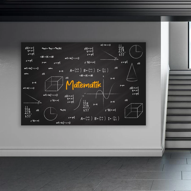 Matematik Okul Posteri