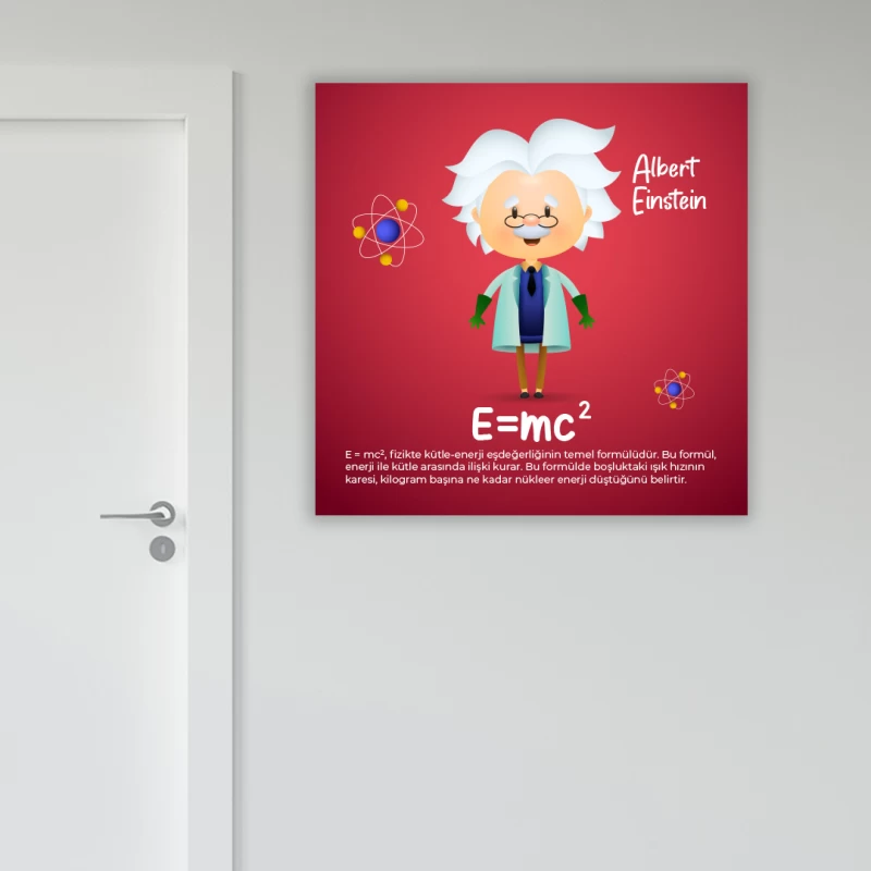 Albert Einstein Okul Posteri