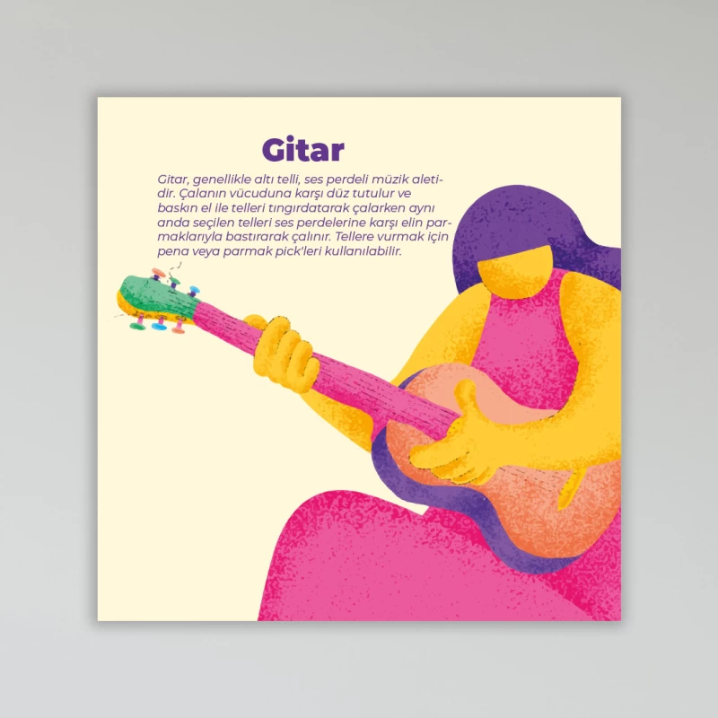 Gitar Okul Posteri