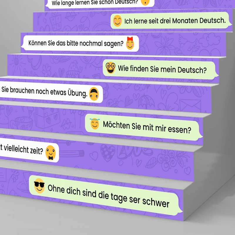 Almanca Whatsapp Konsept Merdiven Giydirme