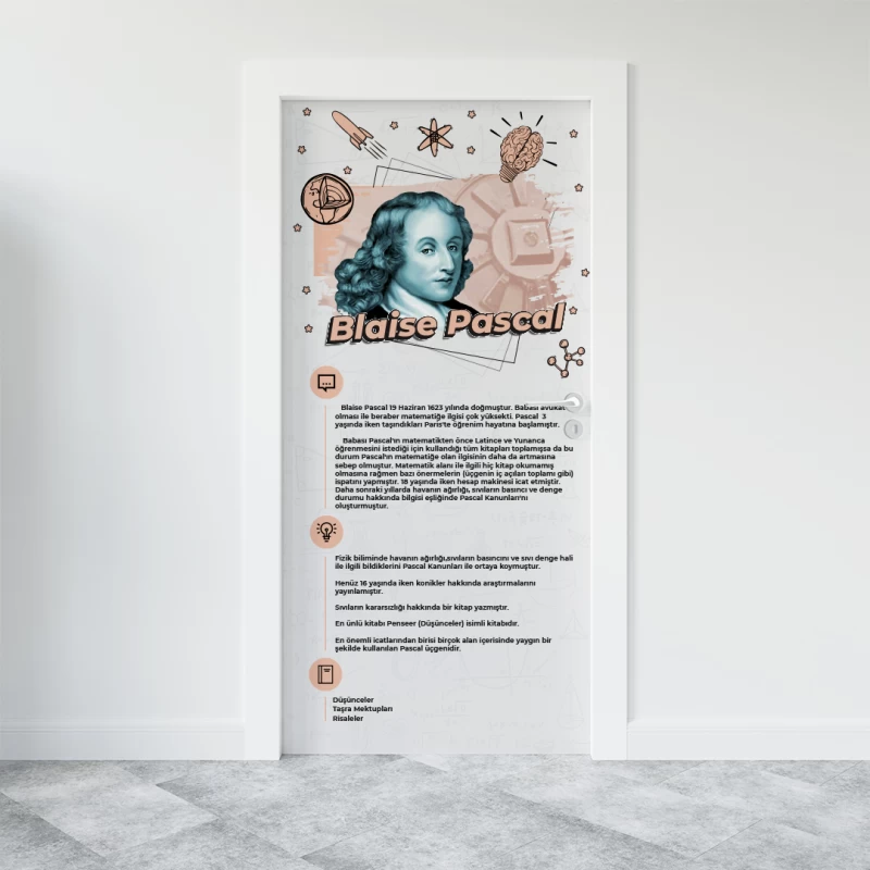 Blaise Pascal Kapı Giydirme