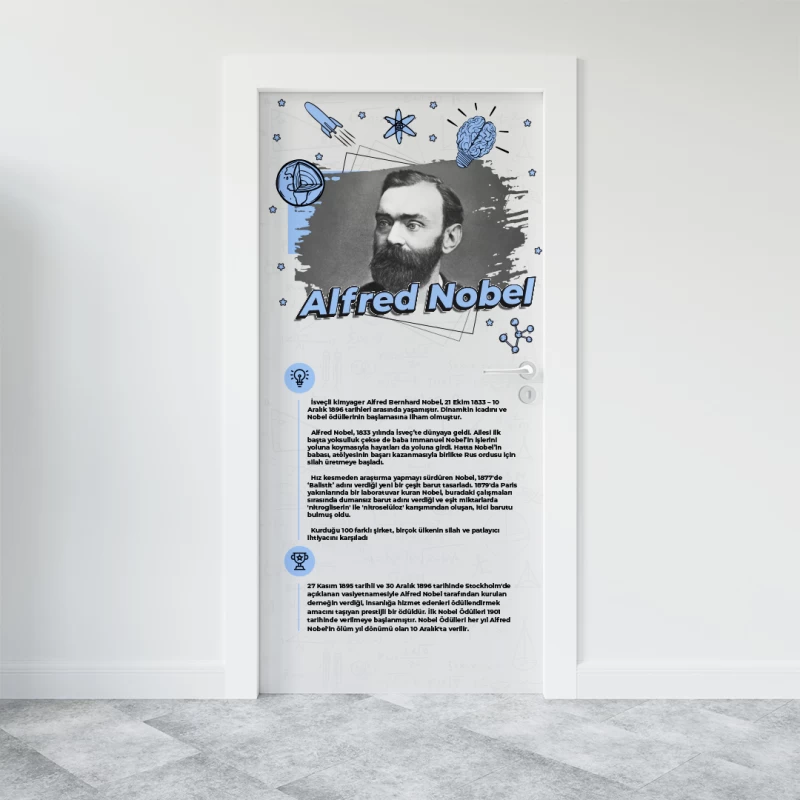 Alfred Nobel Kapı Giydirme
