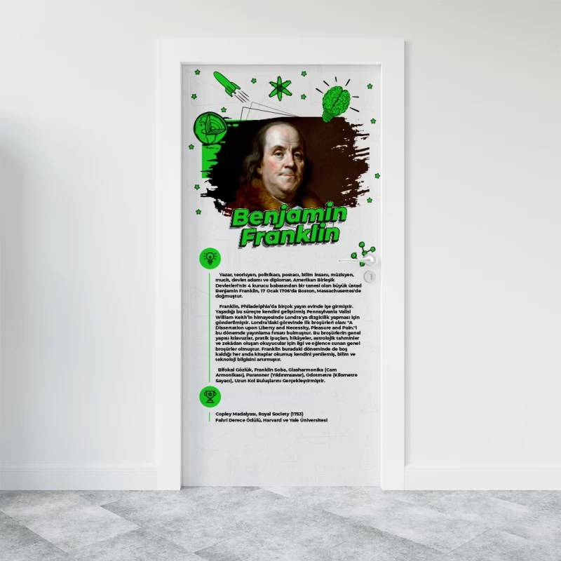 Benjamin Franklin Kapı Giydirme
