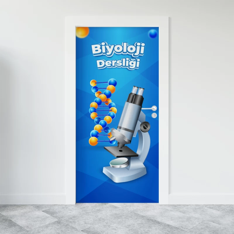 Biyoloji Sınıfı Kapı Giydirme -6