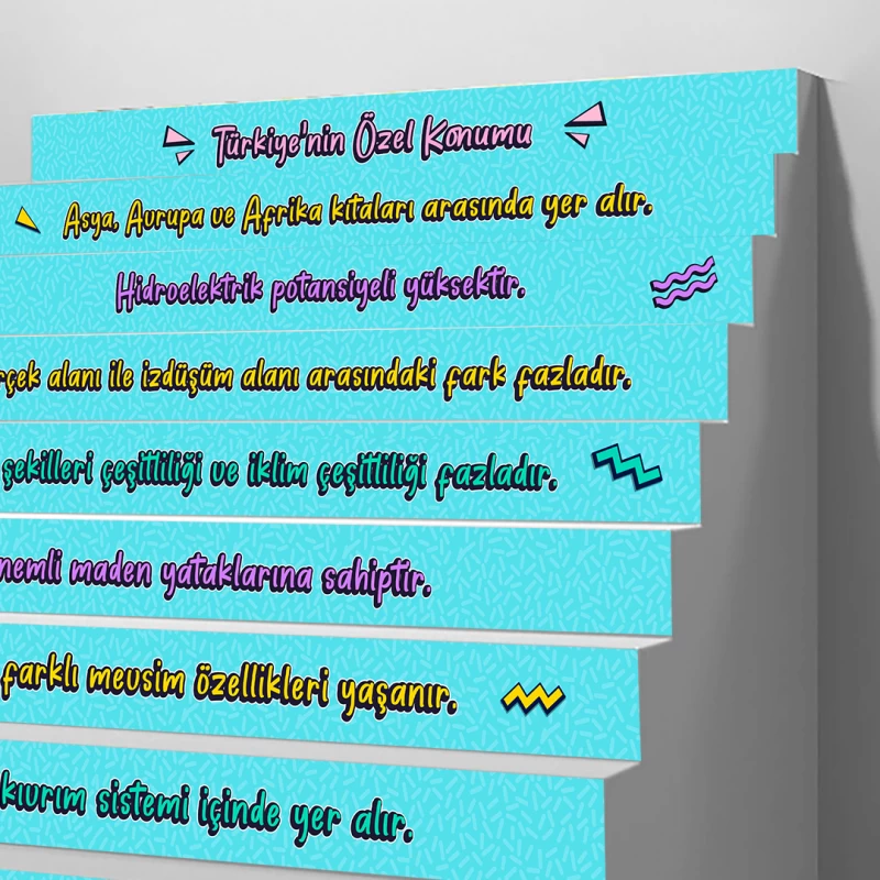 Türkiye'nin Özel Konumu Merdiven Giydirme