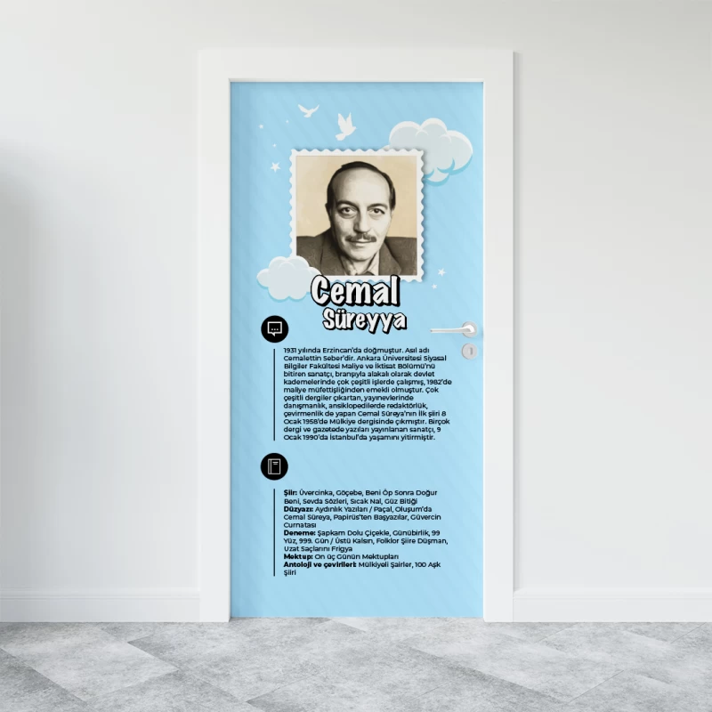 Cemal Süreyya Kapı Giydirme