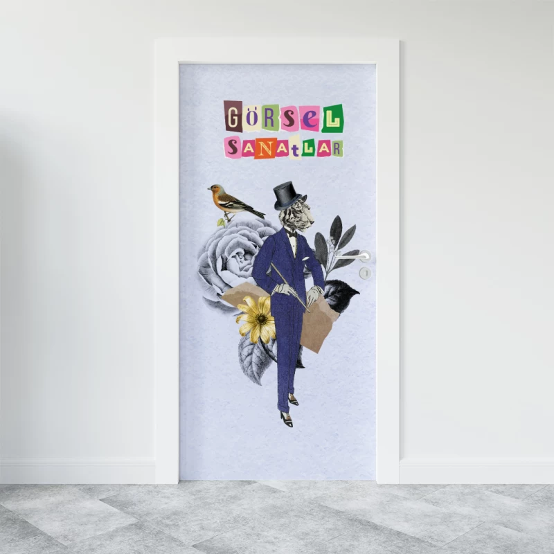 Görsel Sanatlar Kapı Giydirme -4