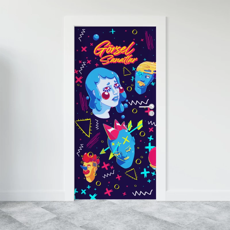 Görsel Sanatlar Kapı Giydirme -6