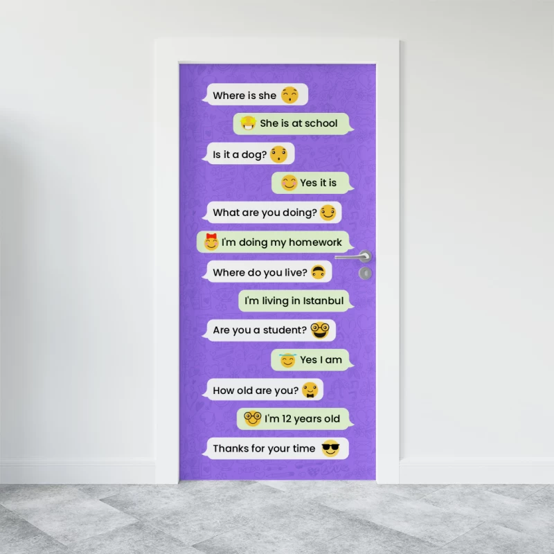 İngilizce Kapı Giydirme -16