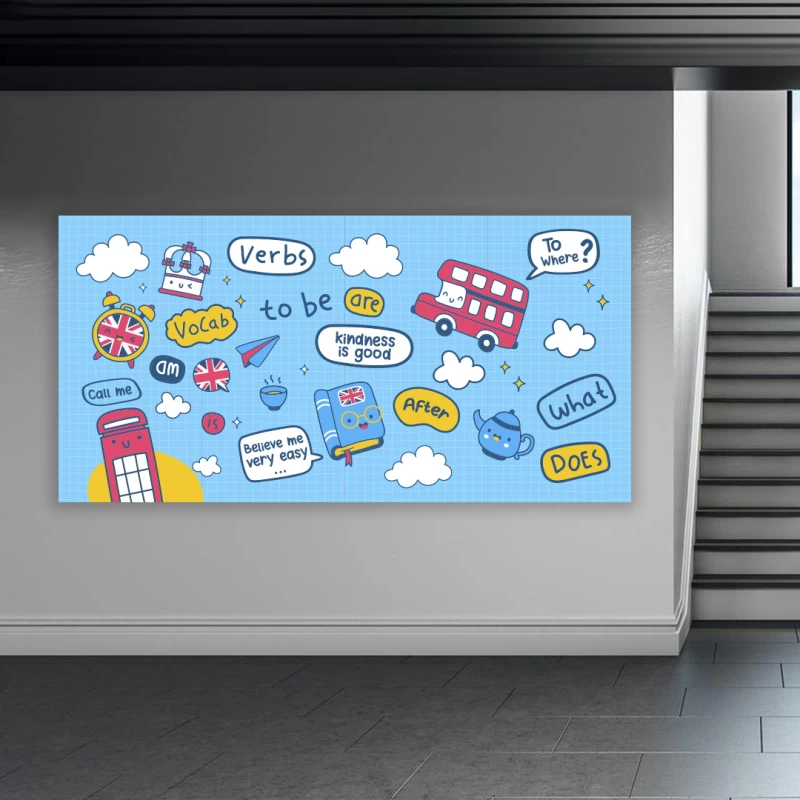 İngilizce  Okul Posteri -04