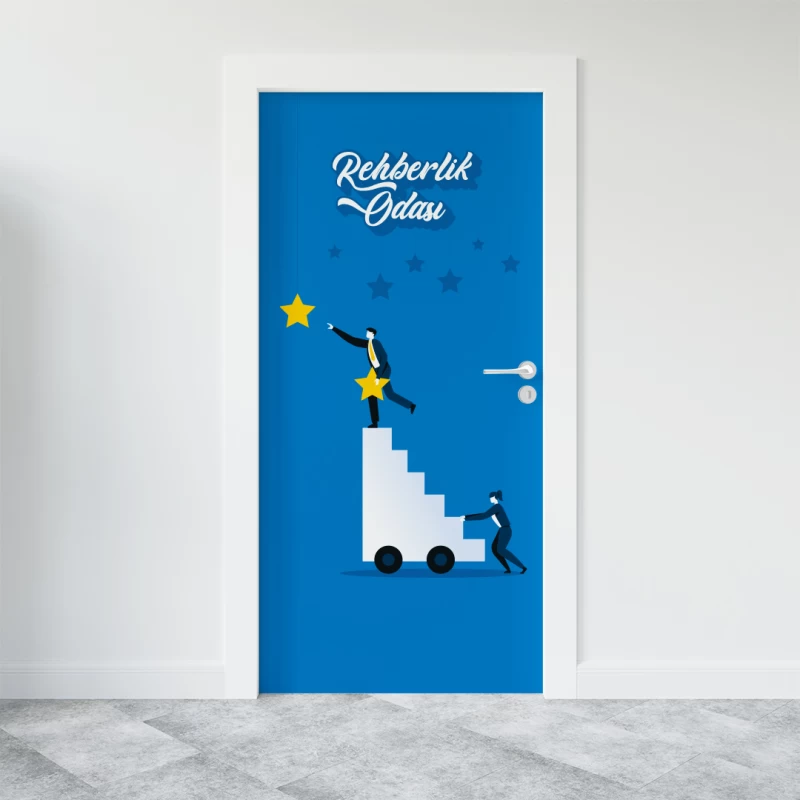 Rehberlik Odası Kapı Giydirme -09