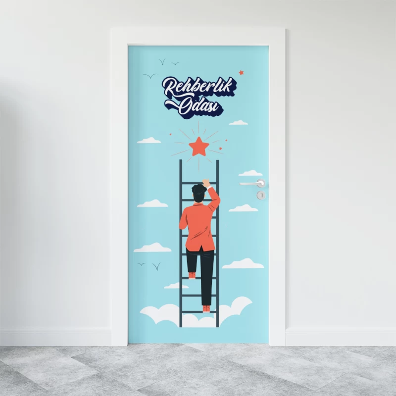 Rehberlik Odası Kapı Giydirme -04