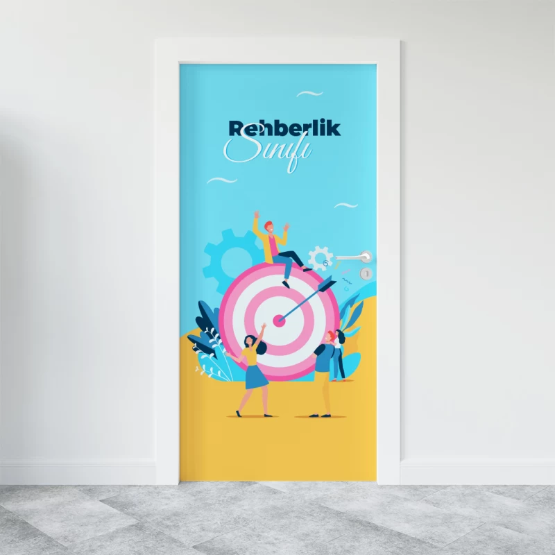 Rehberlik Odası Kapı Giydirme -05
