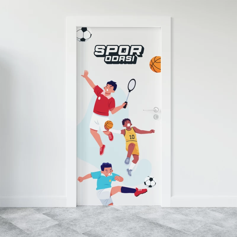 Spor Odası Kapı Giydirme