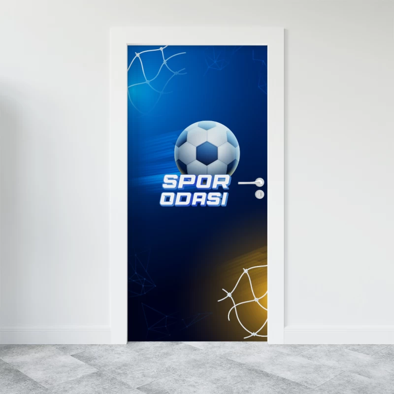 Spor Odası Kapı Giydirme -05