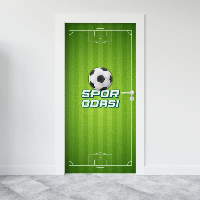 Spor Odası Kapı Giydirme -06