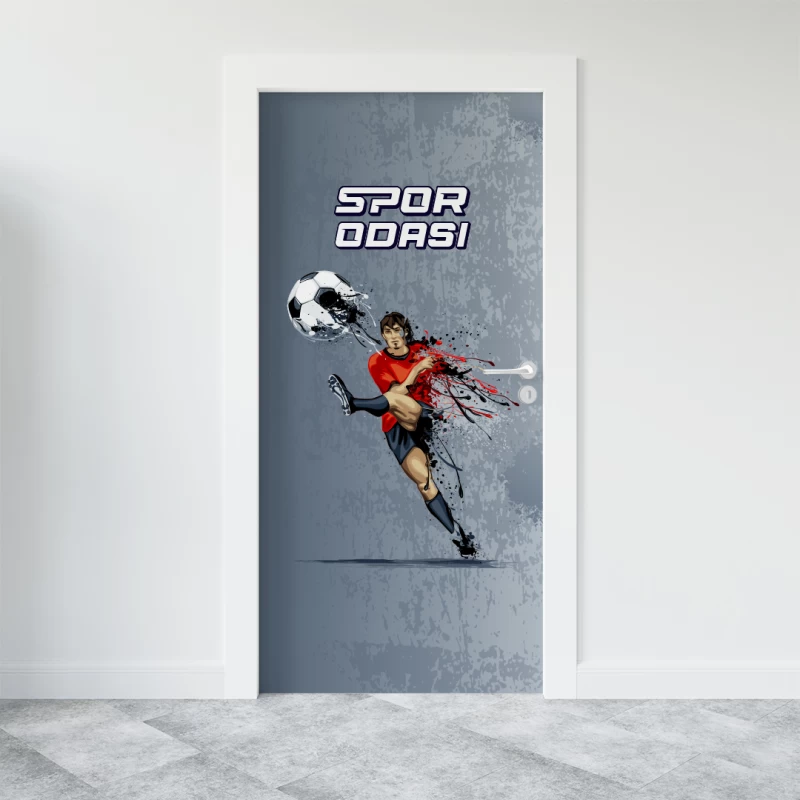 Spor Odası Kapı Giydirme -08